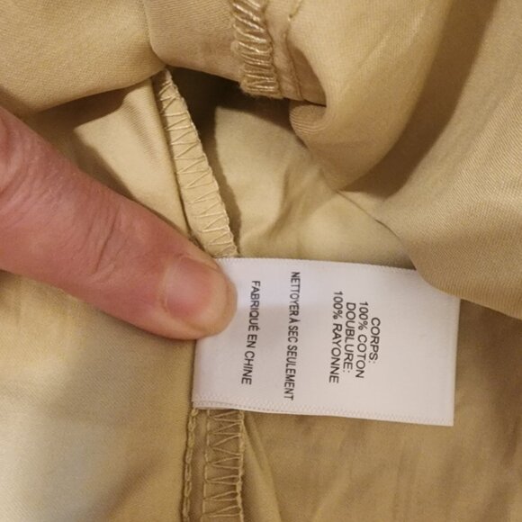 ASTR Drop-Waist Dress NWOT Tan Large - Picture 5 of 8